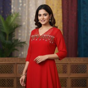 GEORGETTE FABRIC KURTI