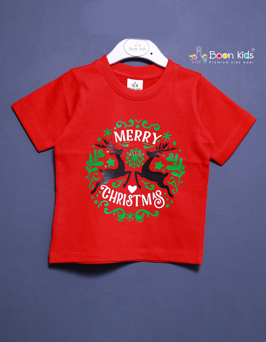 Xmas theme T shirt for little ones