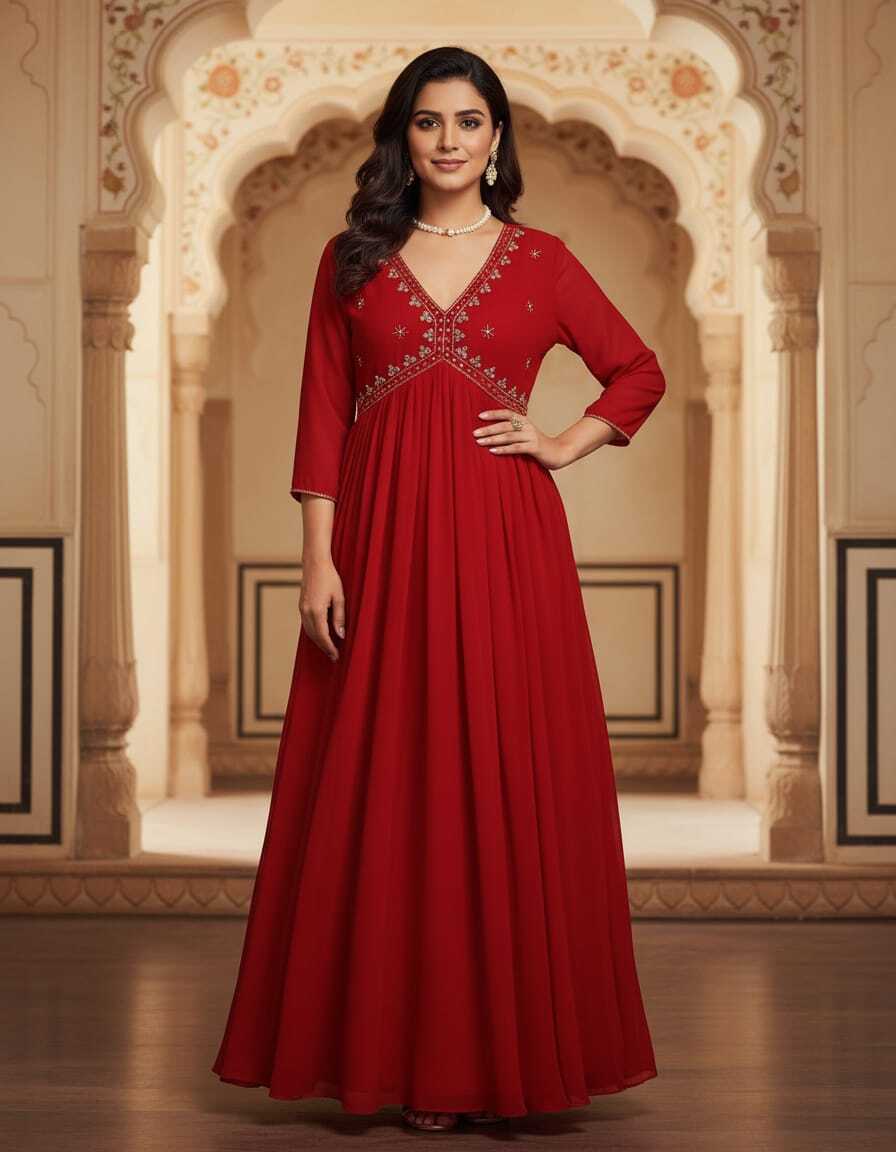 Alia cut model kurty
